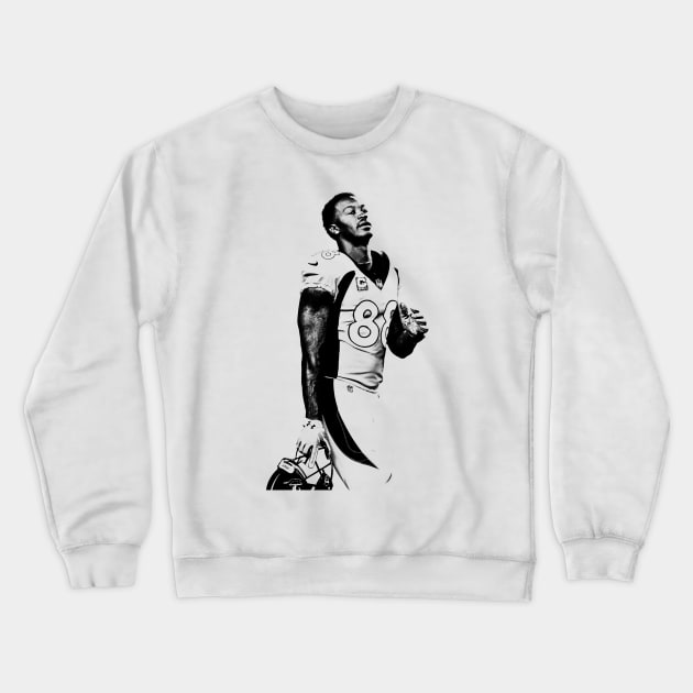 Demaryius Thomas Crewneck Sweatshirt by Zluenhurf